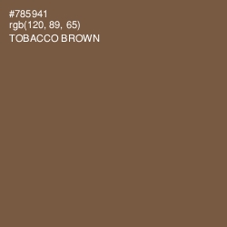#785941 - Tobacco Brown Color Image